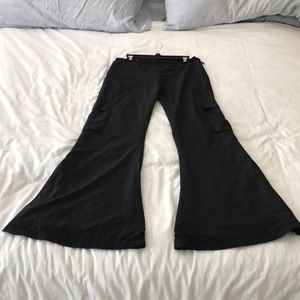 Emporio Armani Bell bottom Athletic Pants
